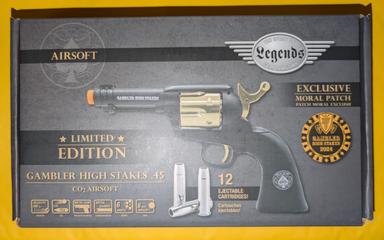 Photo of Elite Force Limited Legends Gambler High Stakes CO2 Airsoft Revolver - 1