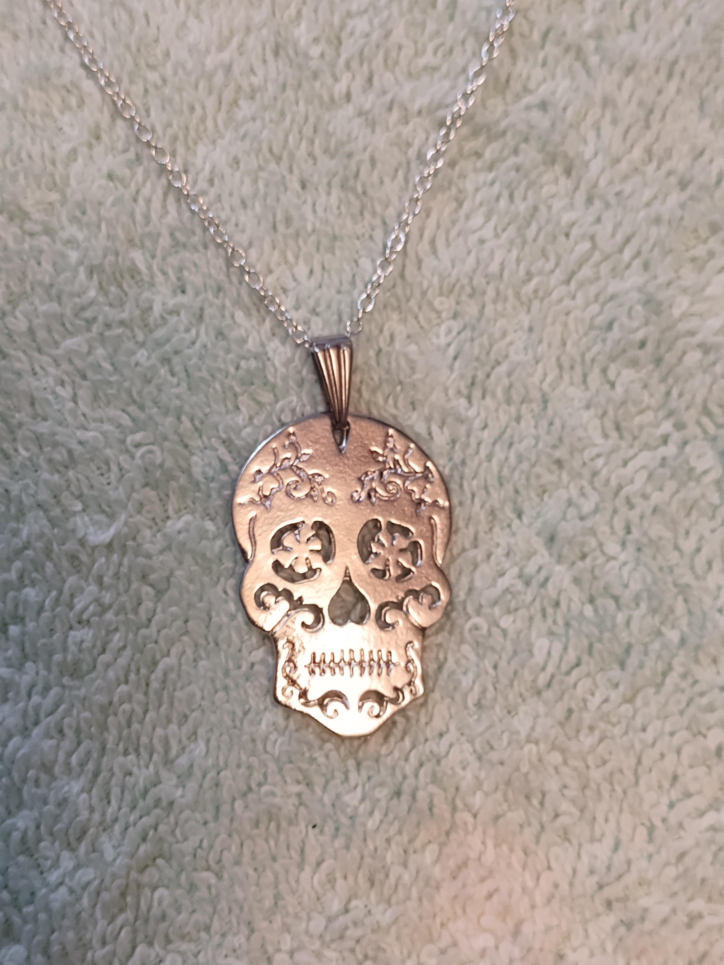 Photo of Skull necklaces I made 