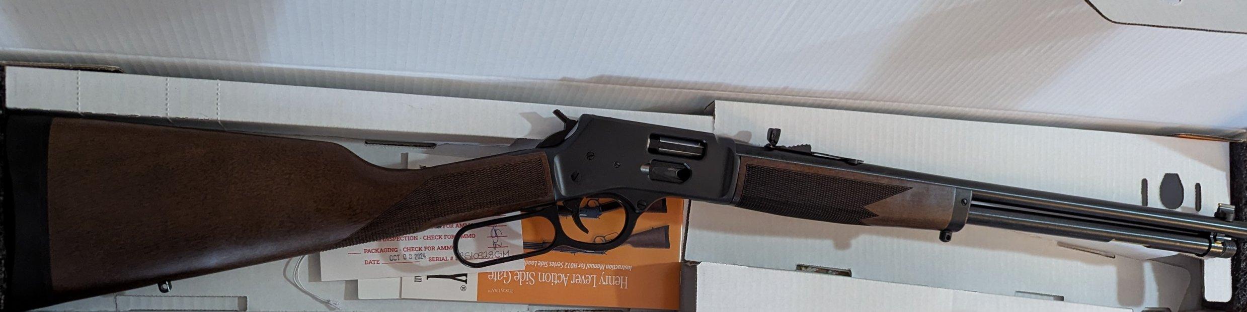 Photo of Henry Big Boy Steel Side Gate in 357 Mag (BNIB)