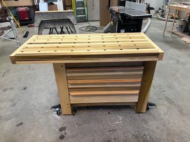 Photo of Woodworkers bench - 1