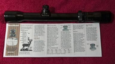 Photo of REDFIELD USA 2X-7X Accu-Trac WIDEFIELD VINTAGE RIFLE SCOPE - 1