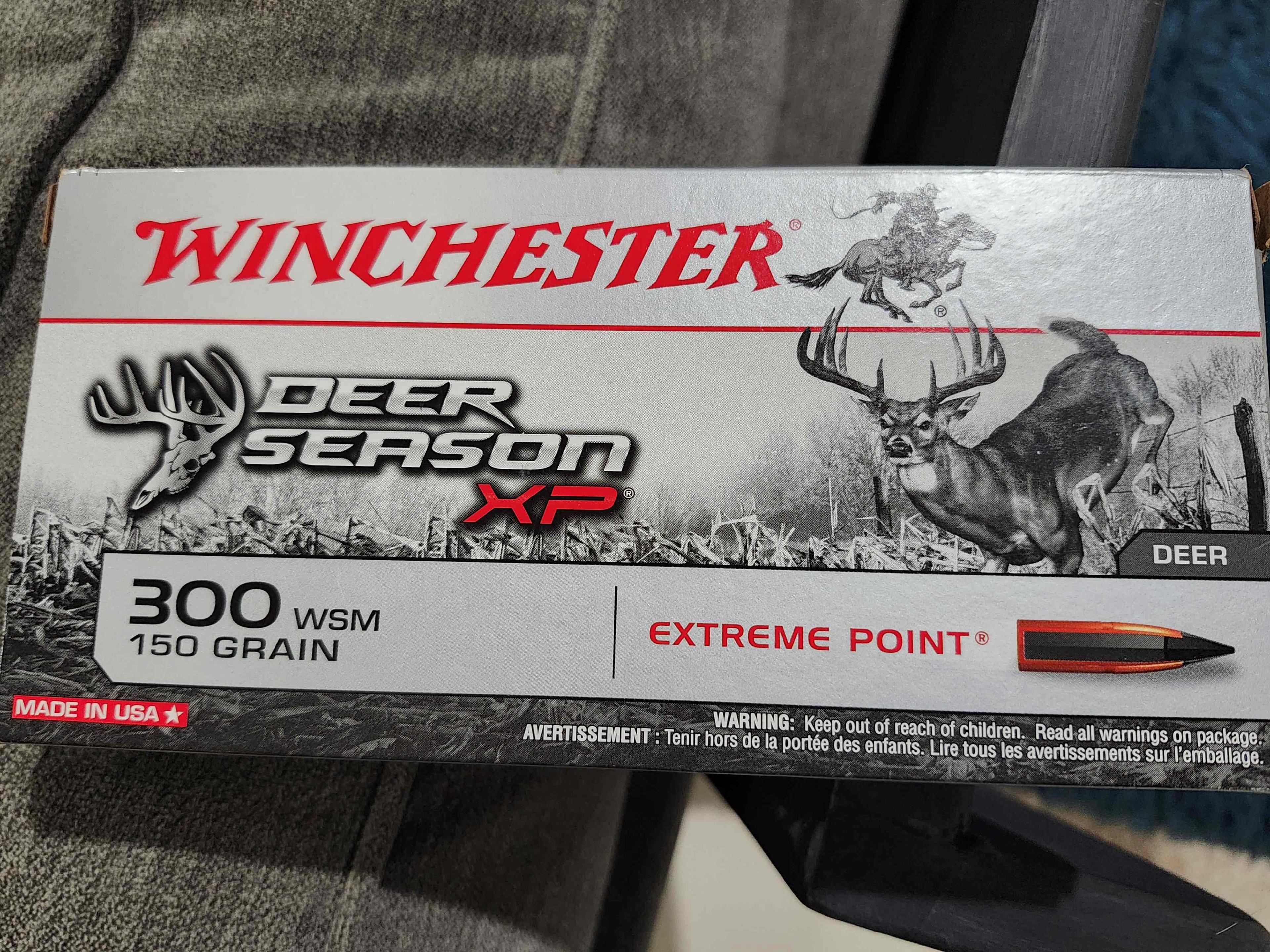 Photo of Winchester 300 WSM Ammo 150 grain