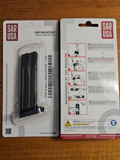 Photo of Sarsilmaz Sar-9 10/17rd Pistol Magazines - 2