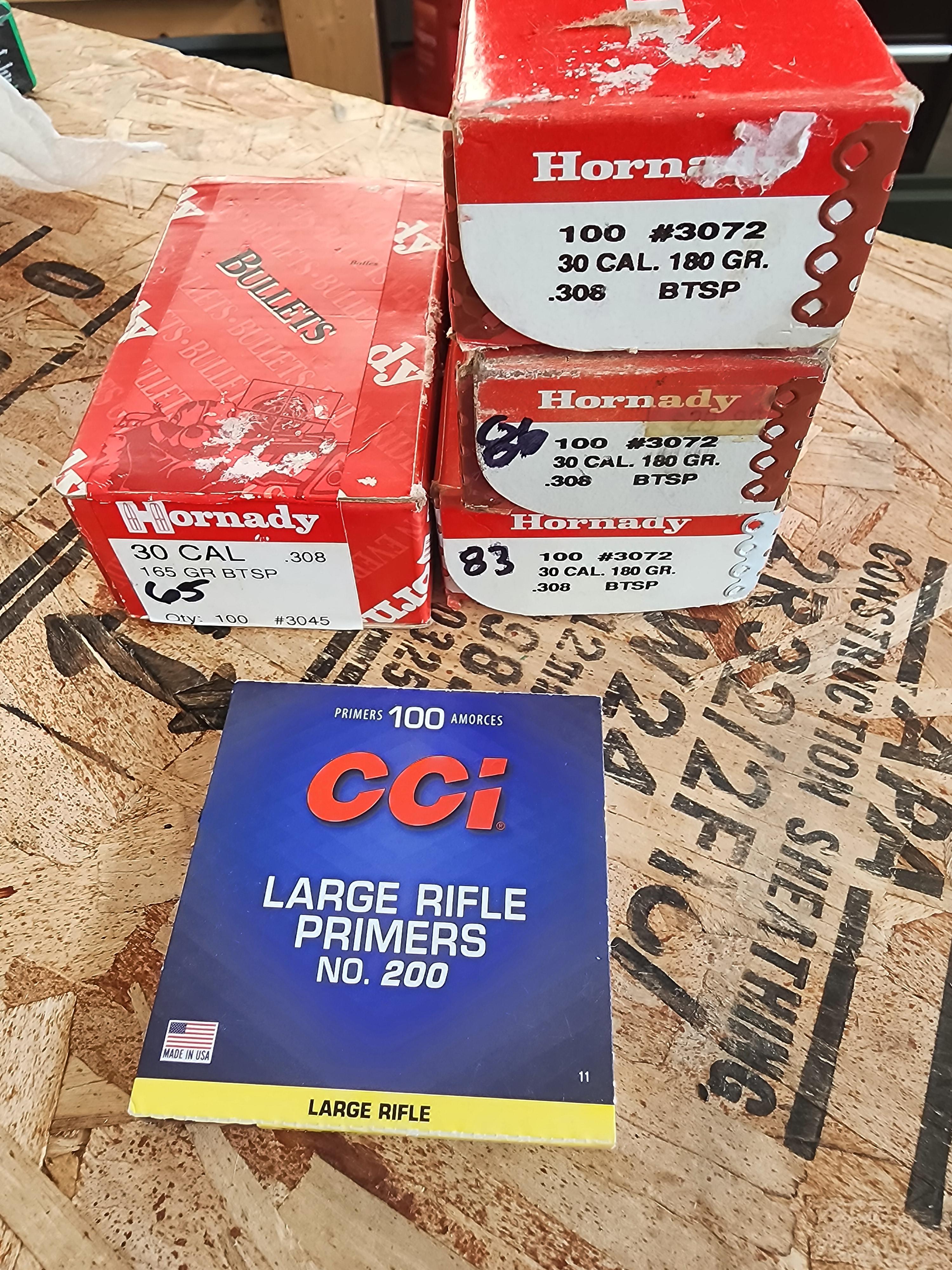 Photo of Hornady 30 Cal Projectiles