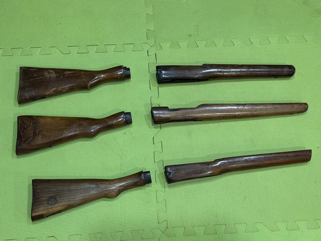 Photo of Lee Enfield Sporter stocks