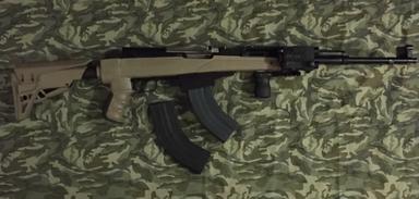 Photo of Modified Russian SKS with magwell adaptor - 1