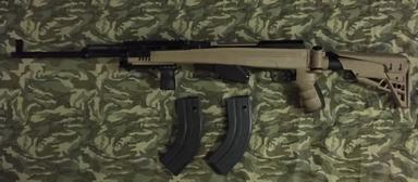 Photo of Modified Russian SKS with magwell adaptor - 2