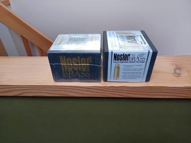 Photo of 300 Winchester Magnum reloading dies and brass - 2