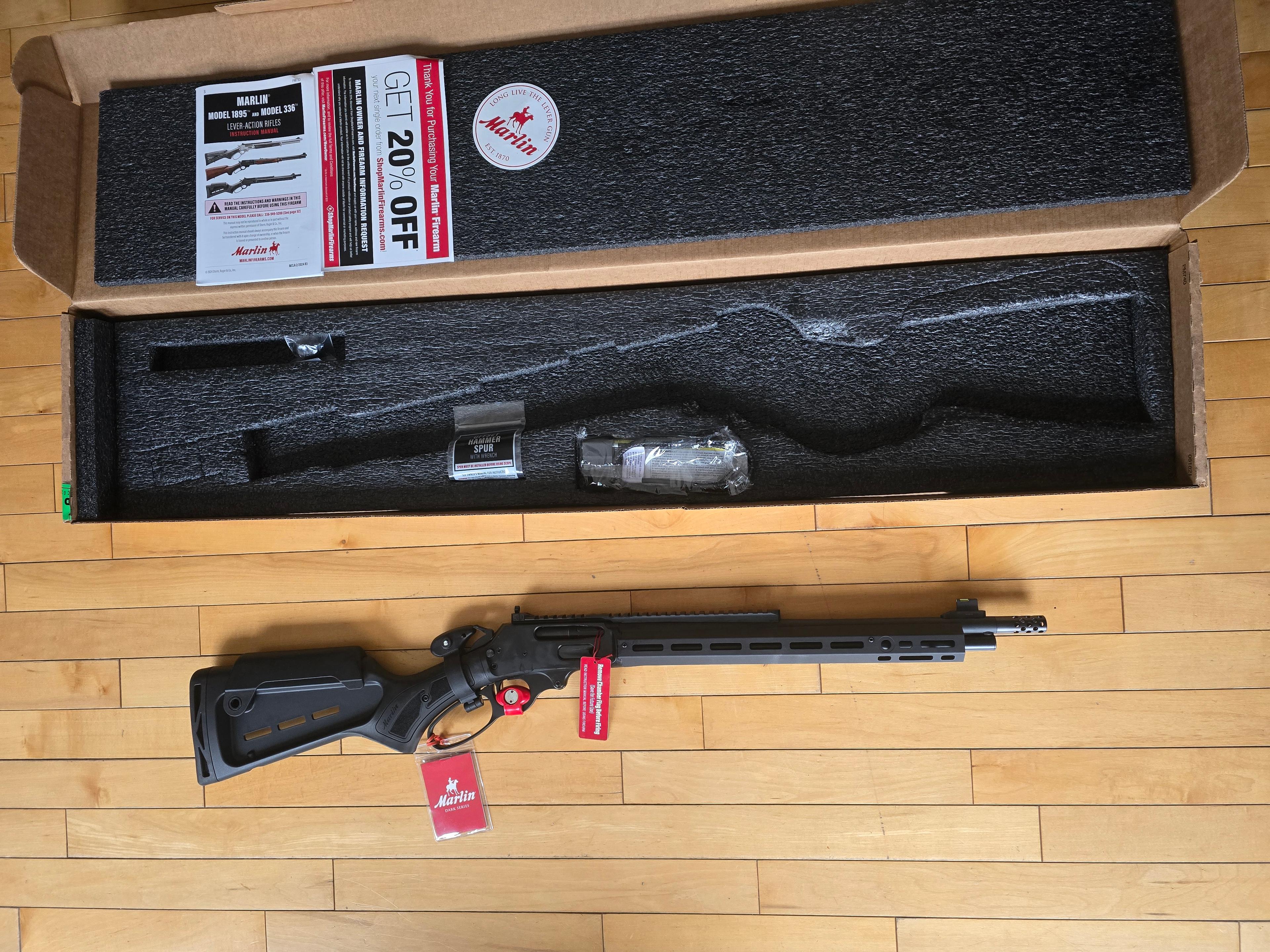 Photo of Ruger Marlin Dark 30-30 and 45-70