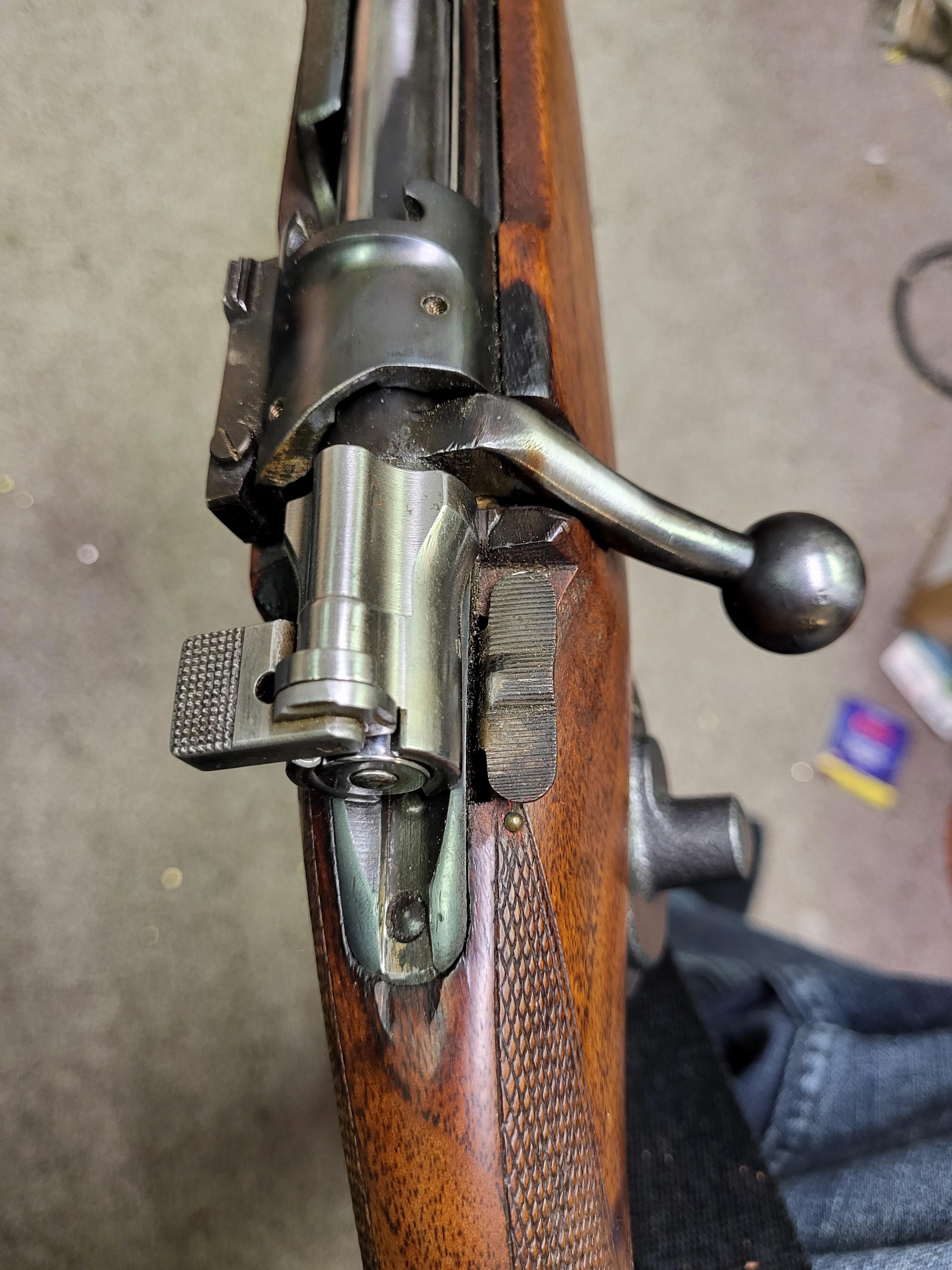 Photo of Mauser Husqvarna stalking rifle