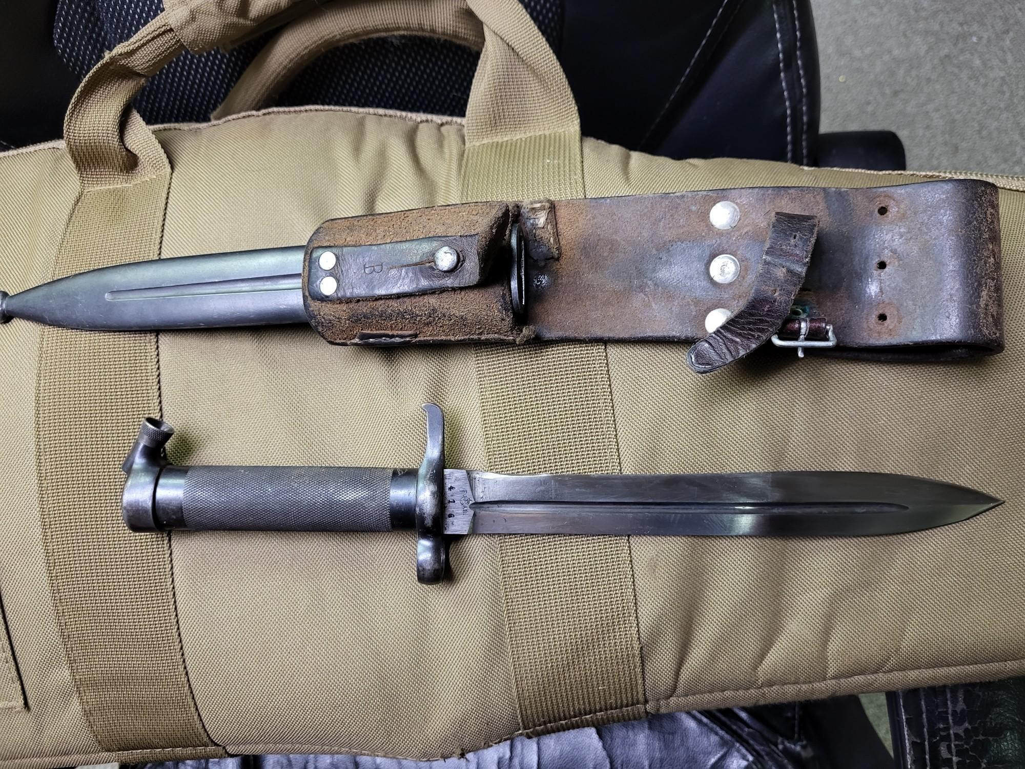 Photo of Swedish mauser bayonet