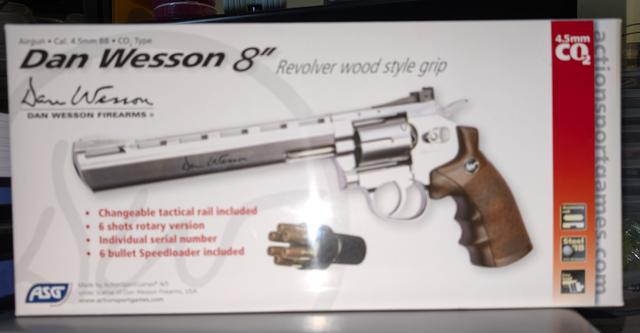 Photo of ASG Dan Wesson CO2 .177 Cal. Steel BB Revolver