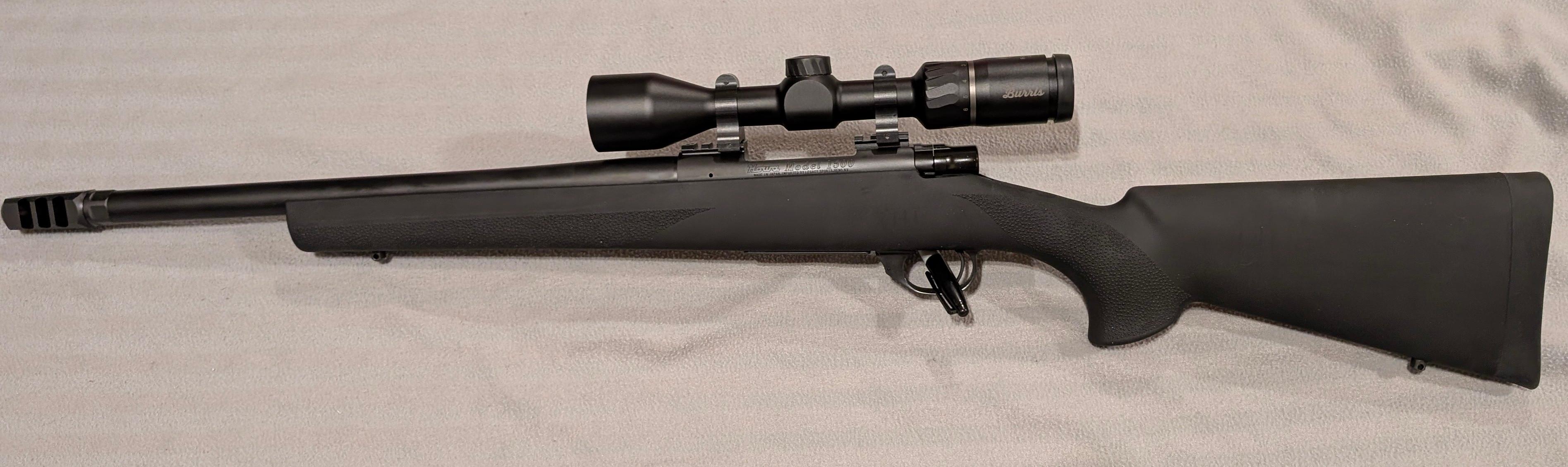 Photo of Howa 1500 308 Heavy barrel with scope