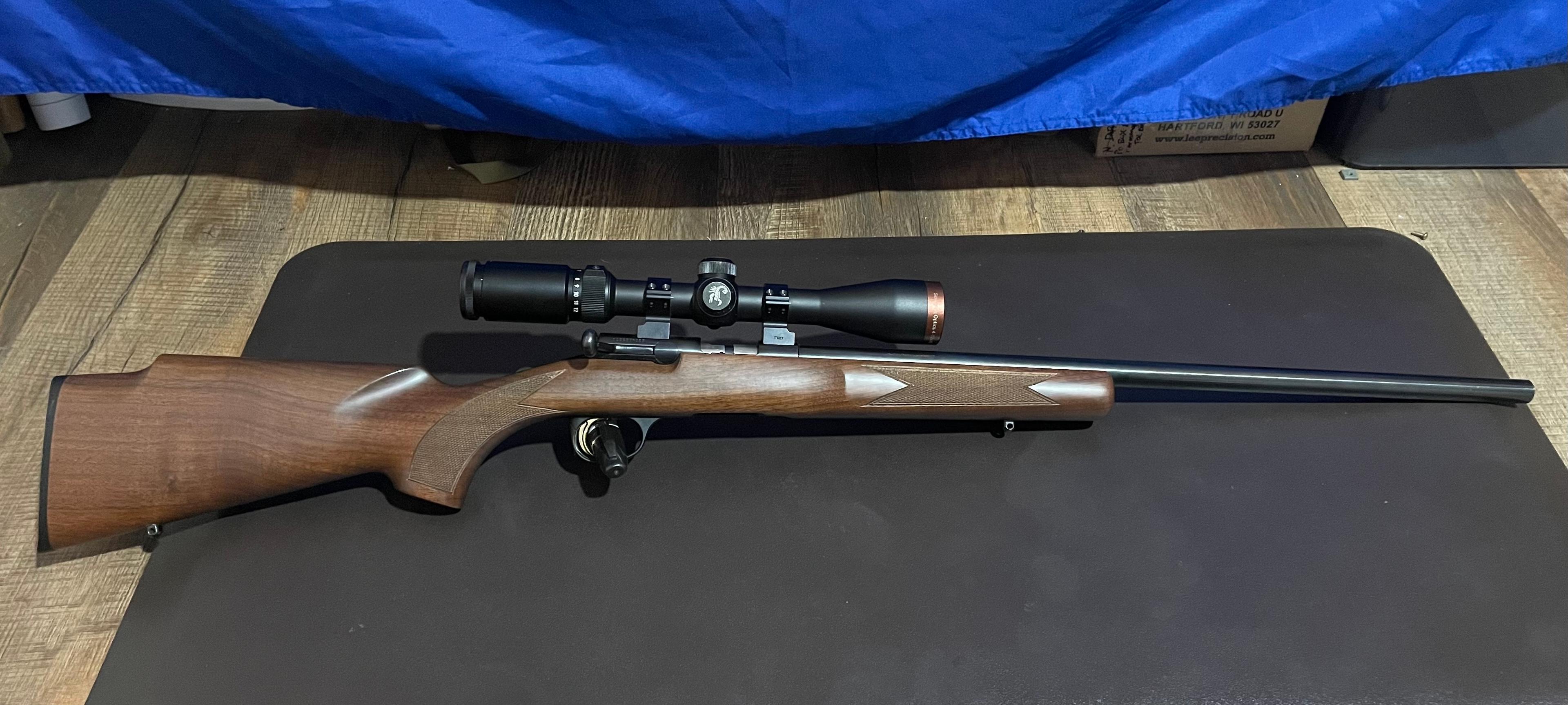 Photo of Browning t-bolt varmint/target 17hmr