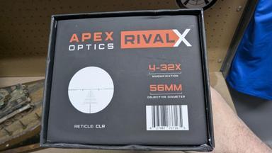 Photo of Apex RivalX 4-32x56 Riflescope - BRAND NEW - 1