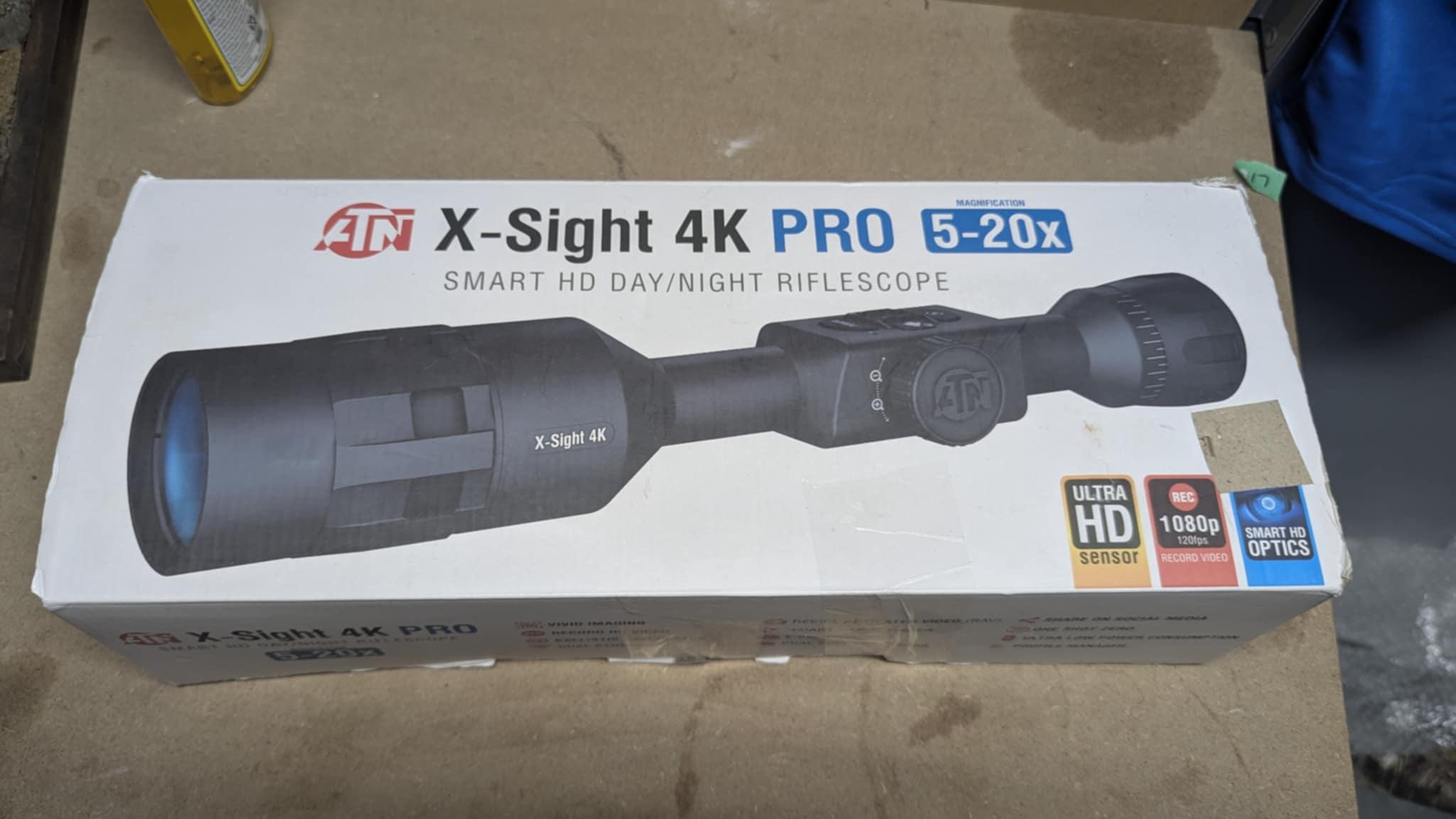 Photo of ATN X-Sight 4K Pro 5-20x