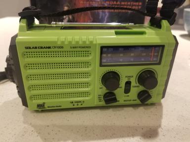 Photo of NOAA Emergency Alert Radio, 5 power source, AM/FM . New on Box  - 1