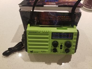 Photo of NOAA Emergency Alert Radio, 5 power source, AM/FM . New on Box  - 2