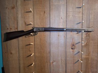 Photo of winchester 1892 octagon  rifle 44-40 made 1895 - 1