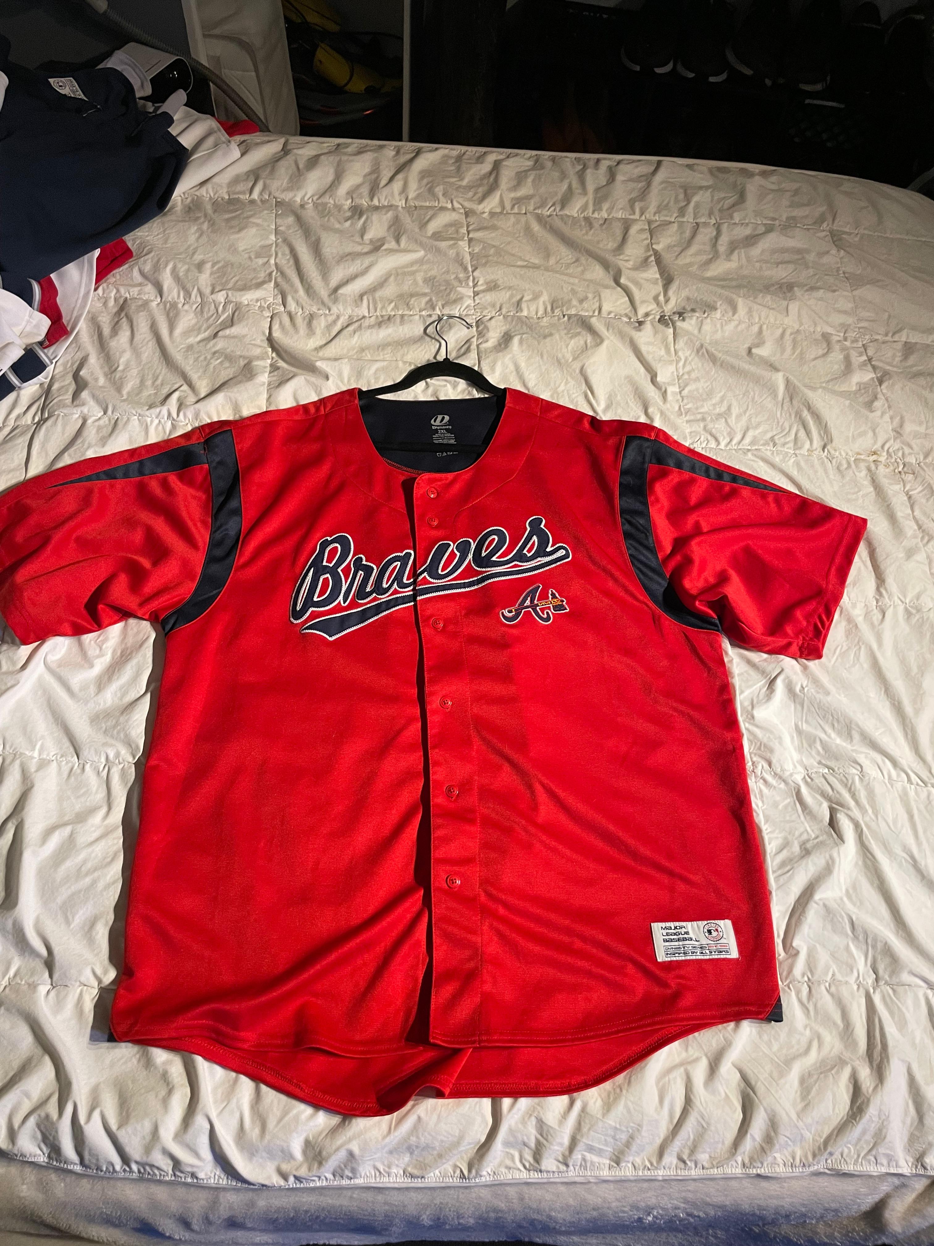 Photo of MLB Atlanta Braves Retro Jersey 