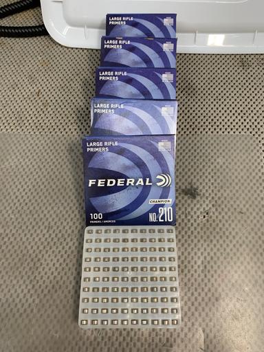 Photo of Federal 210 Large Rifle Primers - 1