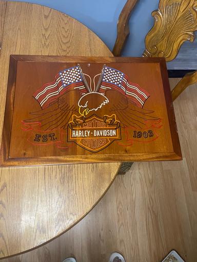 Photo of Hand made Harley Davidson sign - 1