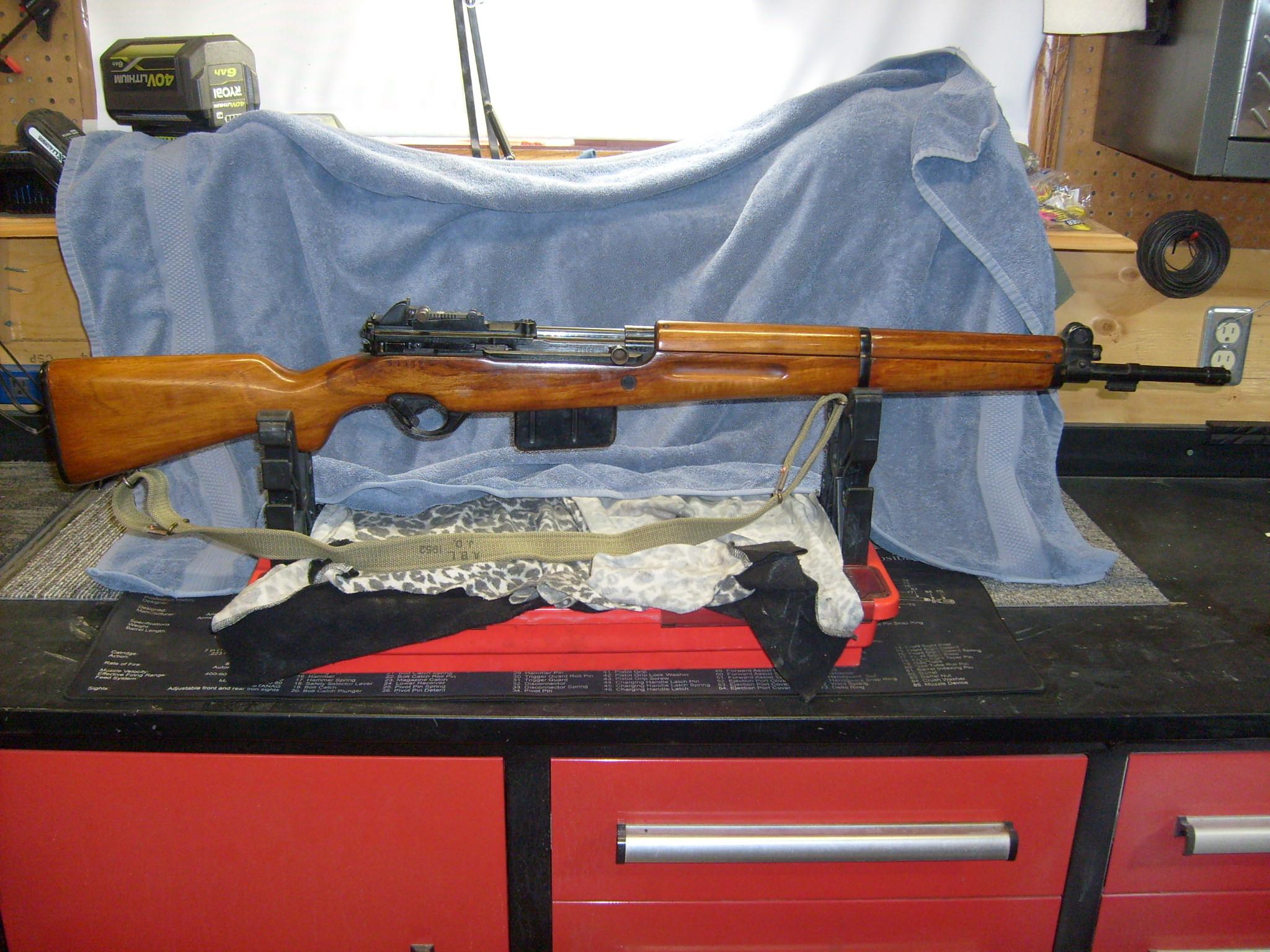 Photo of Belgian FN-49 in 30-06