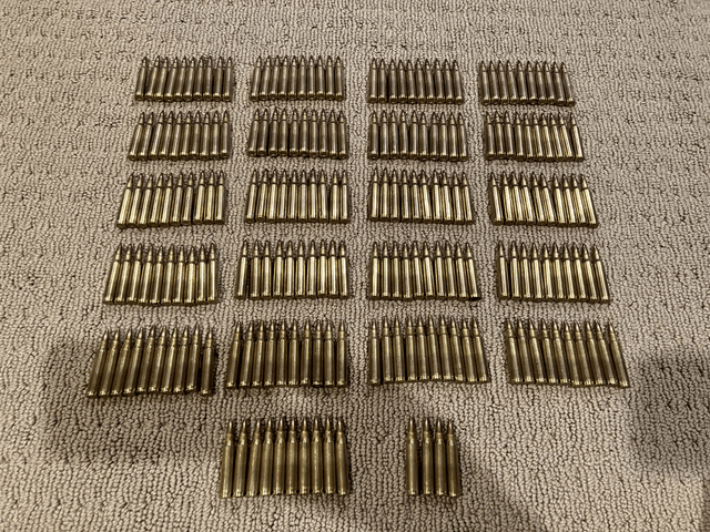 Photo of Remington .223 55-Grain FMJ Ammunition (214 Rounds)