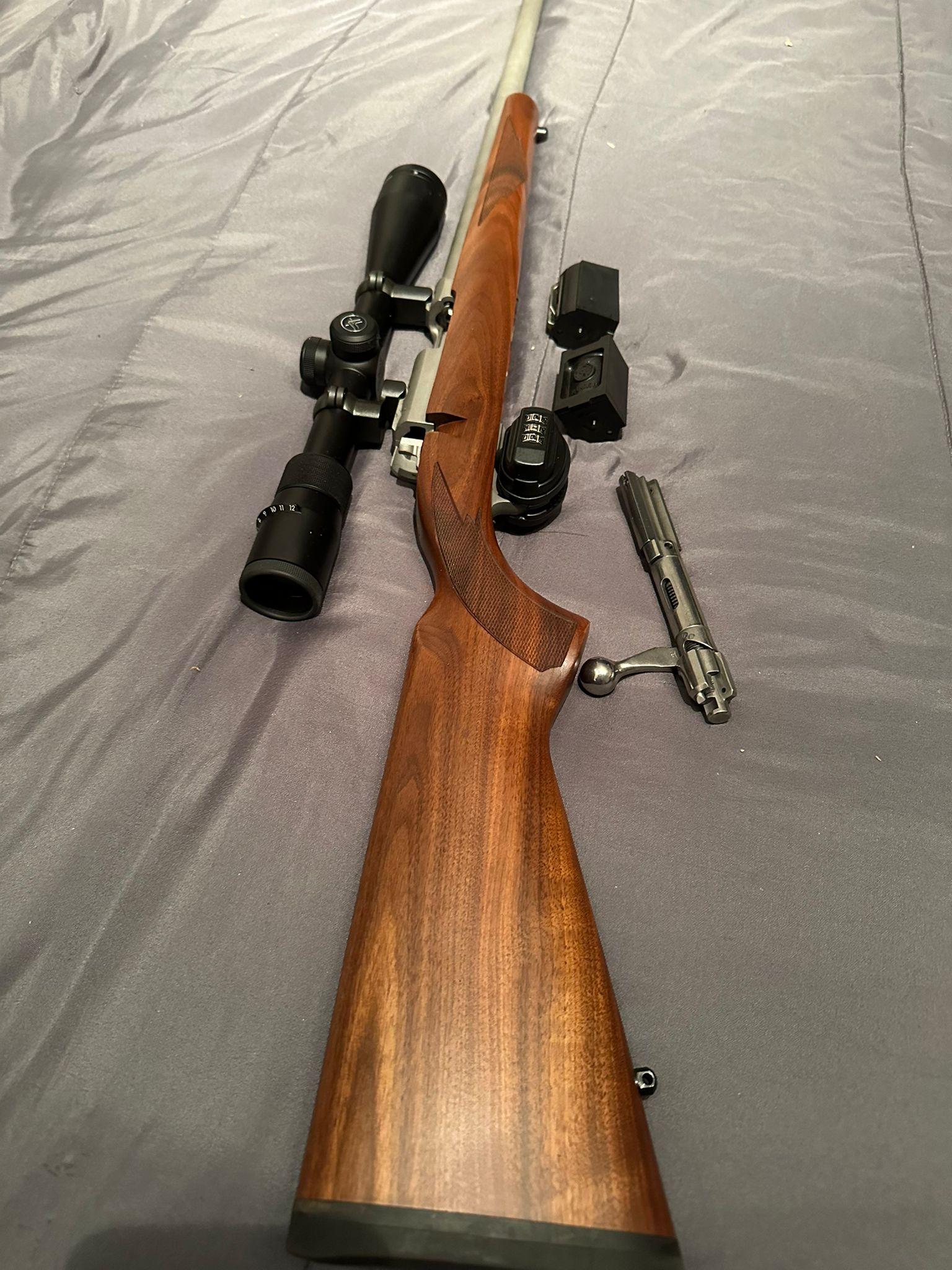 Photo of Ruger 77 22 magnum like new with box