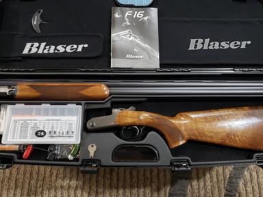 Photo of Blaser F16 Sport Over / Under Shotgun w/ 13 Chokes (Briley & Teague) - 1