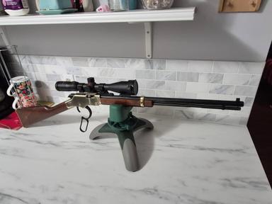 Photo of Henry golden boy magnum 22 leaver action with scope - 2