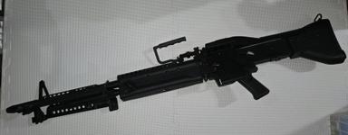 Photo of John Rambo's airsoft gun M60 for sale - 1