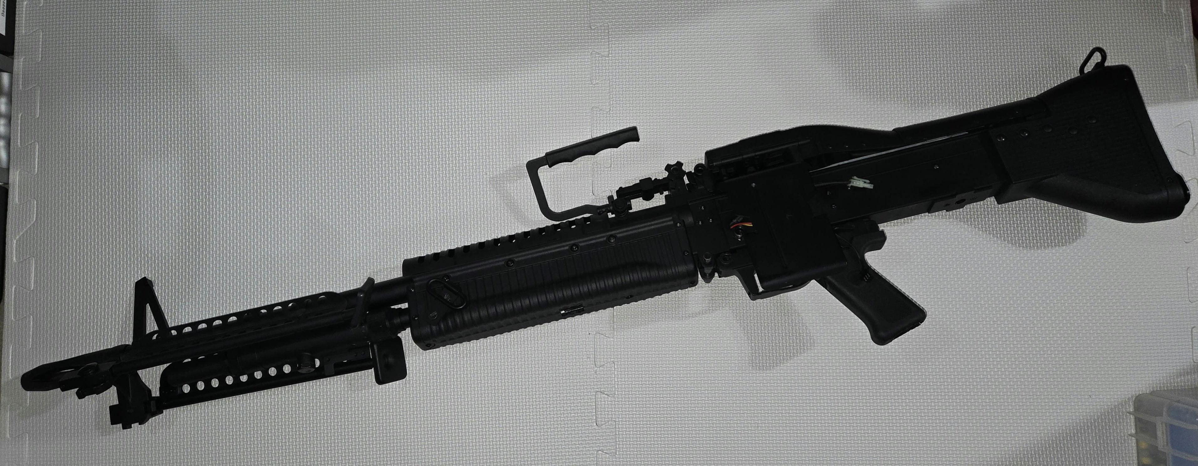 Photo of John Rambo's airsoft gun M60 for sale