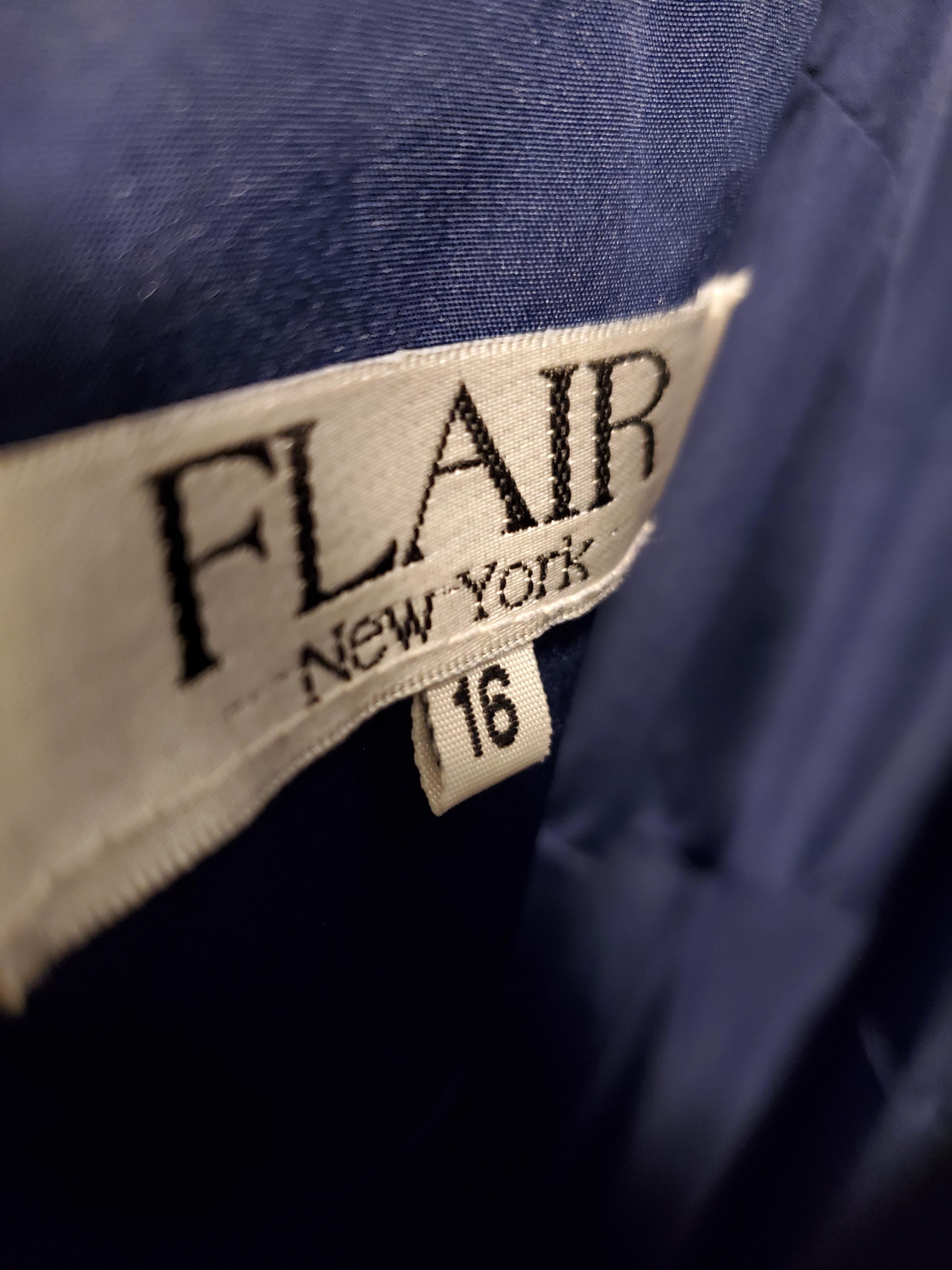 Photo of Blue grad dress from Flair New York size 16