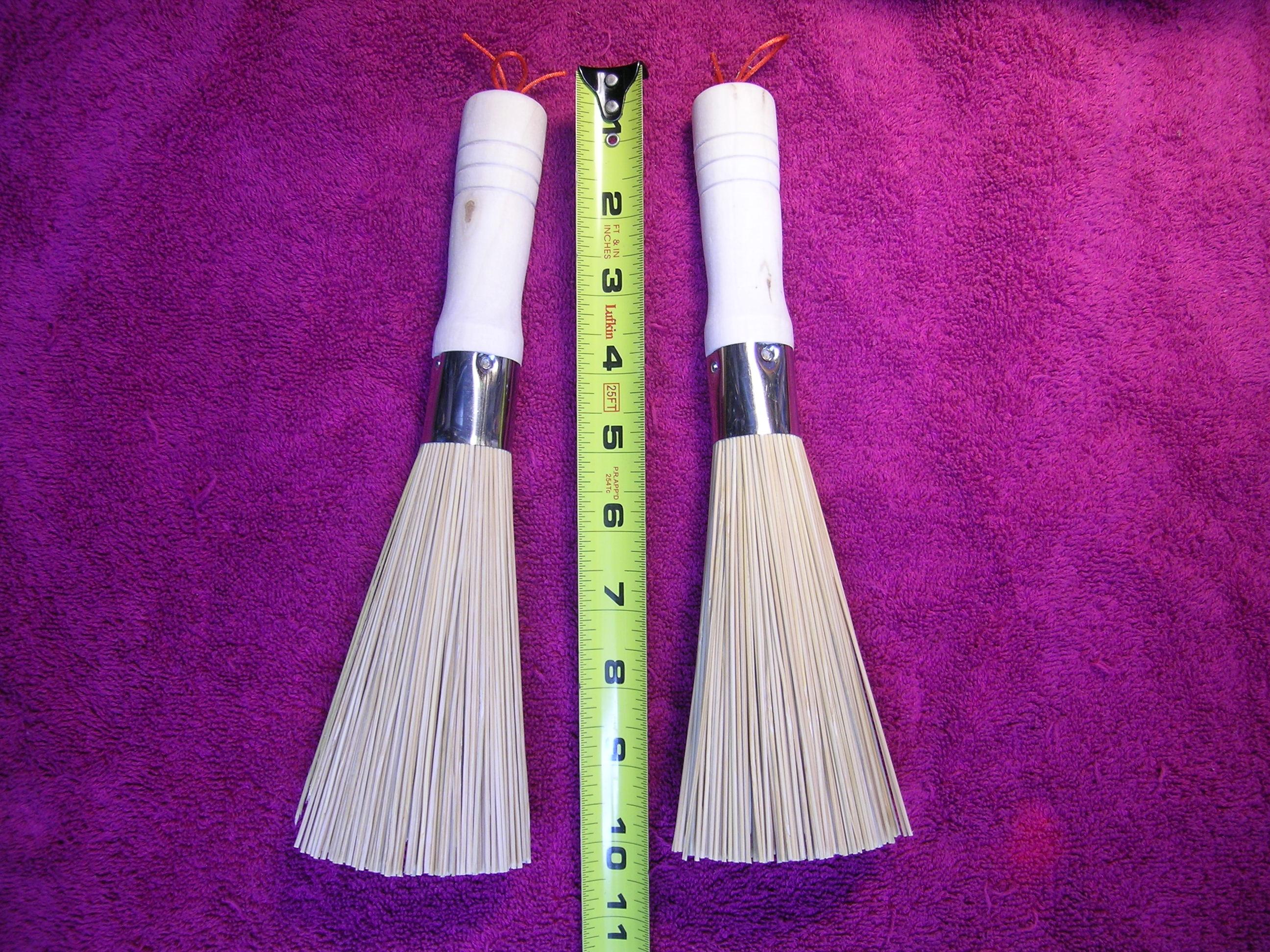 Photo of Bamboo Wok Frying Pan Cleaning Brushes