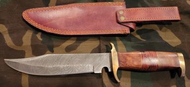 Photo of Large Damascus Knife - 2