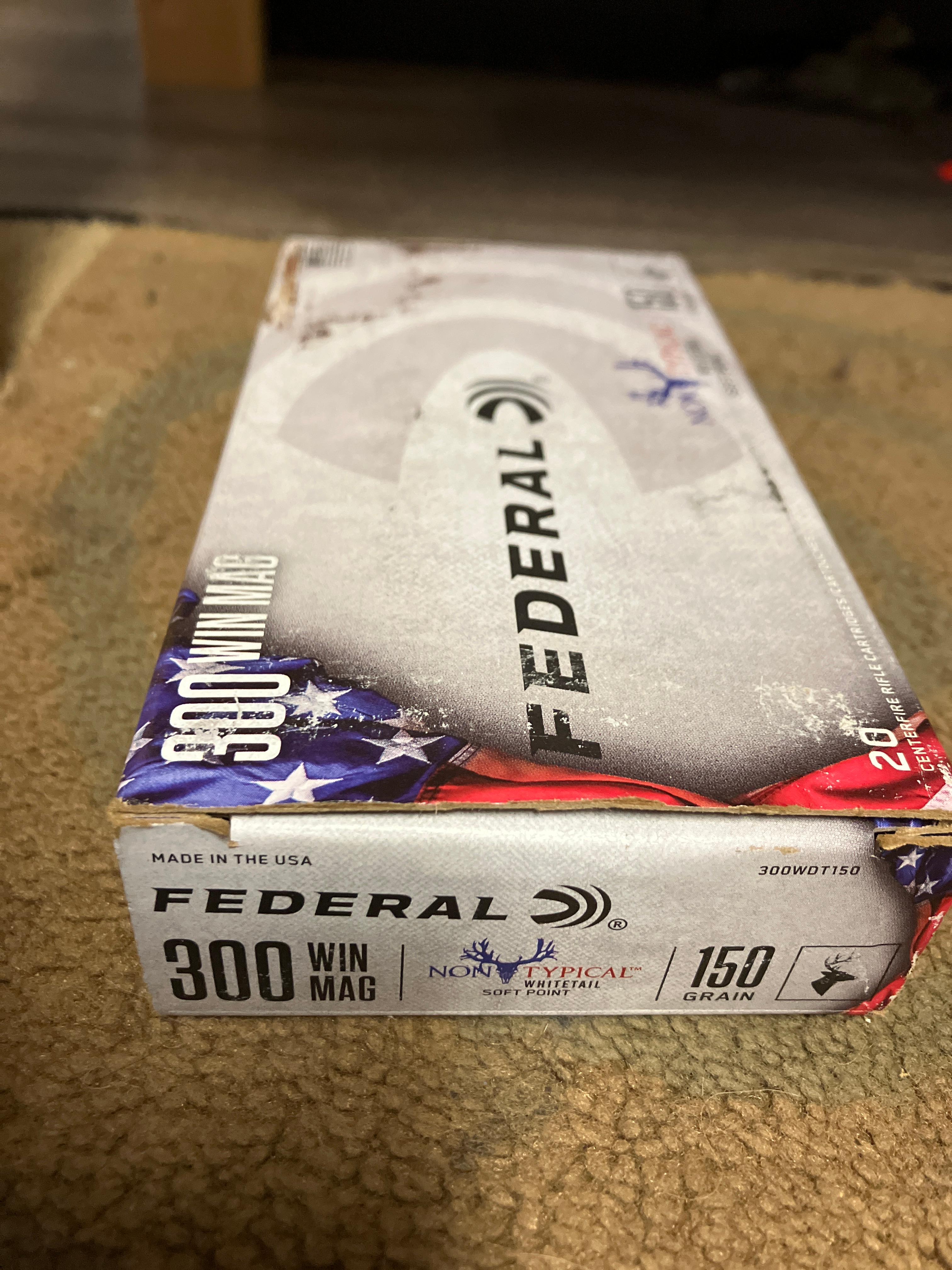 Photo of Federal .300 Win Mag Ammo