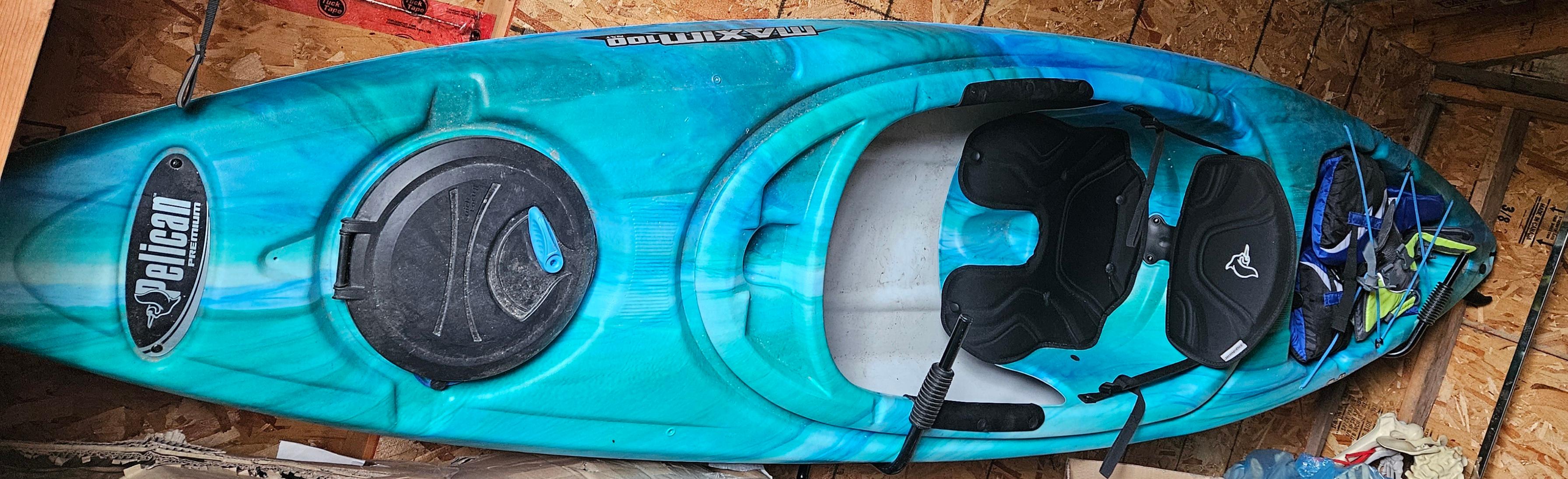 Photo of Pelican Kayak with accessories