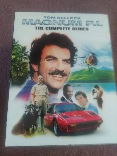 Photo of Magnum PI and Six Million Dollar Man on DVD  - 1