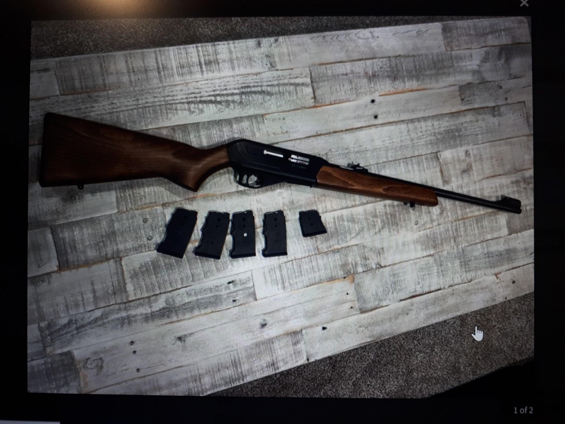 Photo of CZ 512 22 magnum UNFIRED NEW CONDITION RIFLE STILL HAS BARCODE ON IT