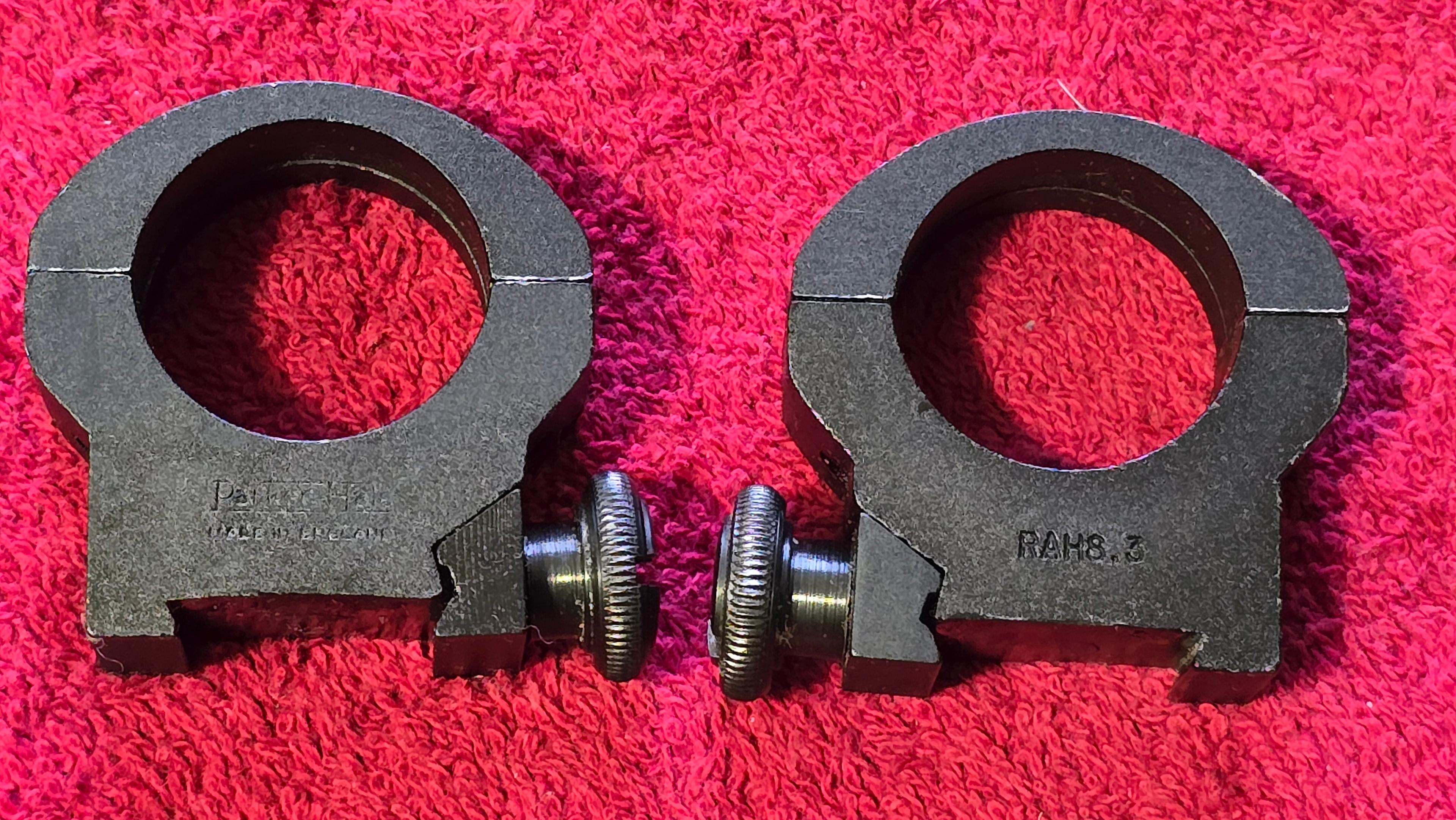 Photo of PARKER HALE  RAHS.3 SCOPE RINGS