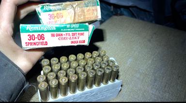 Photo of Remington 7 mm Mauser, 30-06 Springfield, vintage C-I-L maximum 2 3/4 in 12 gauge, vintage Olympic shotgun shells… ETC.  - 2