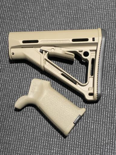 Photo of MAGPUL FURNITURE. - MOE GRIP / CTR STOCK - 1