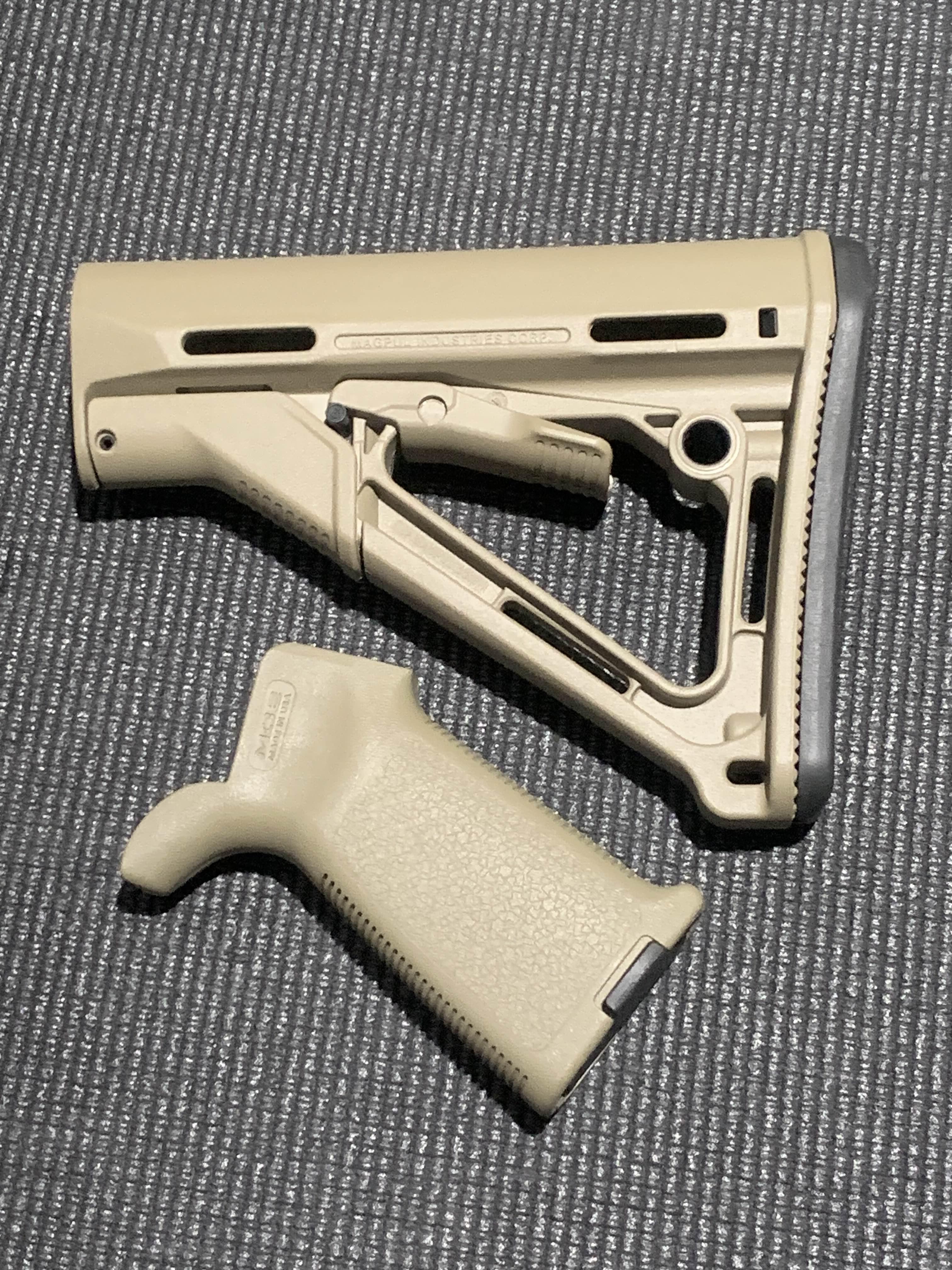 Photo of MAGPUL FURNITURE. - MOE GRIP / CTR STOCK