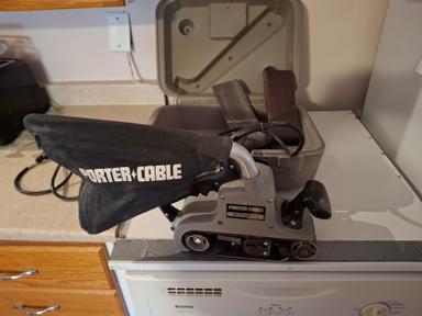 Photo of PORTER CABLE 3" X 21" BELT SANDER LIKE NEW - 1