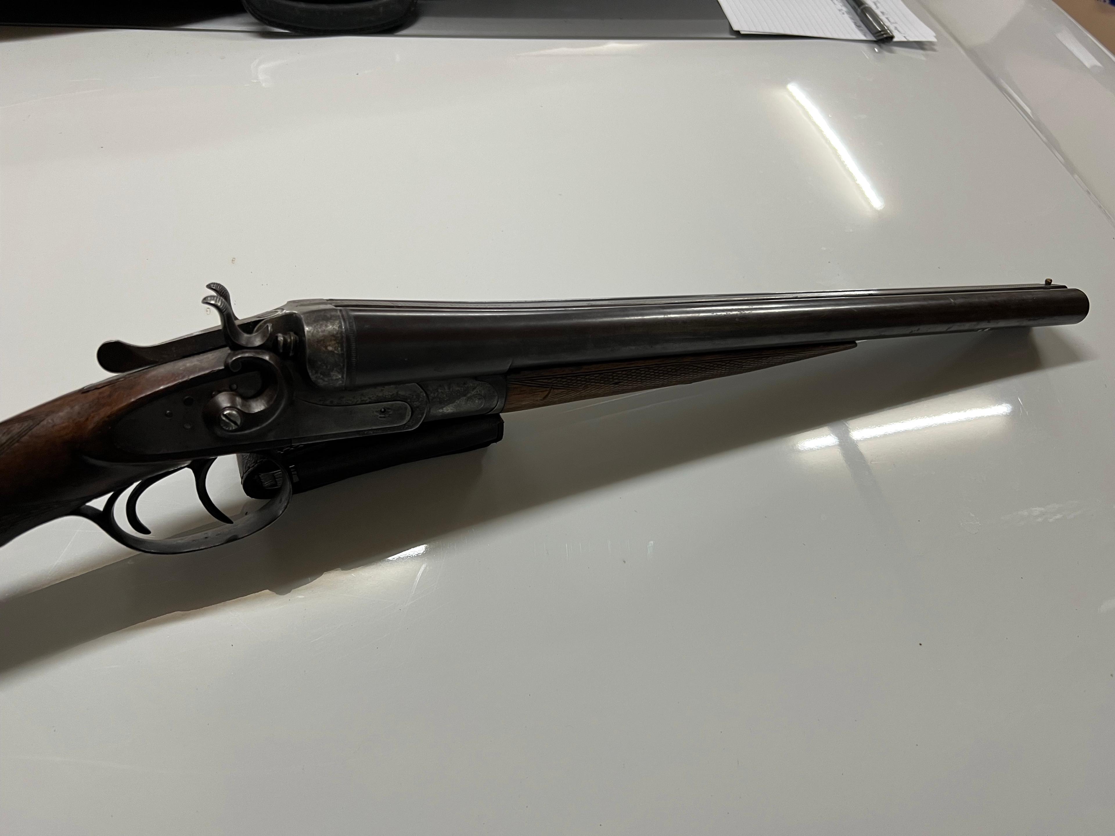 Photo of New Haven dbl barrel coach gun