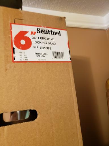 Photo of Sentinel wood stove pipes. NEW - 2