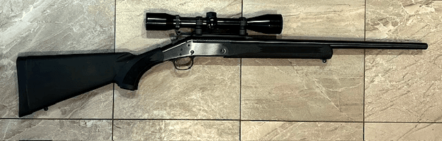 Photo of H&R Handi Rifle 270 Win with 4x scope