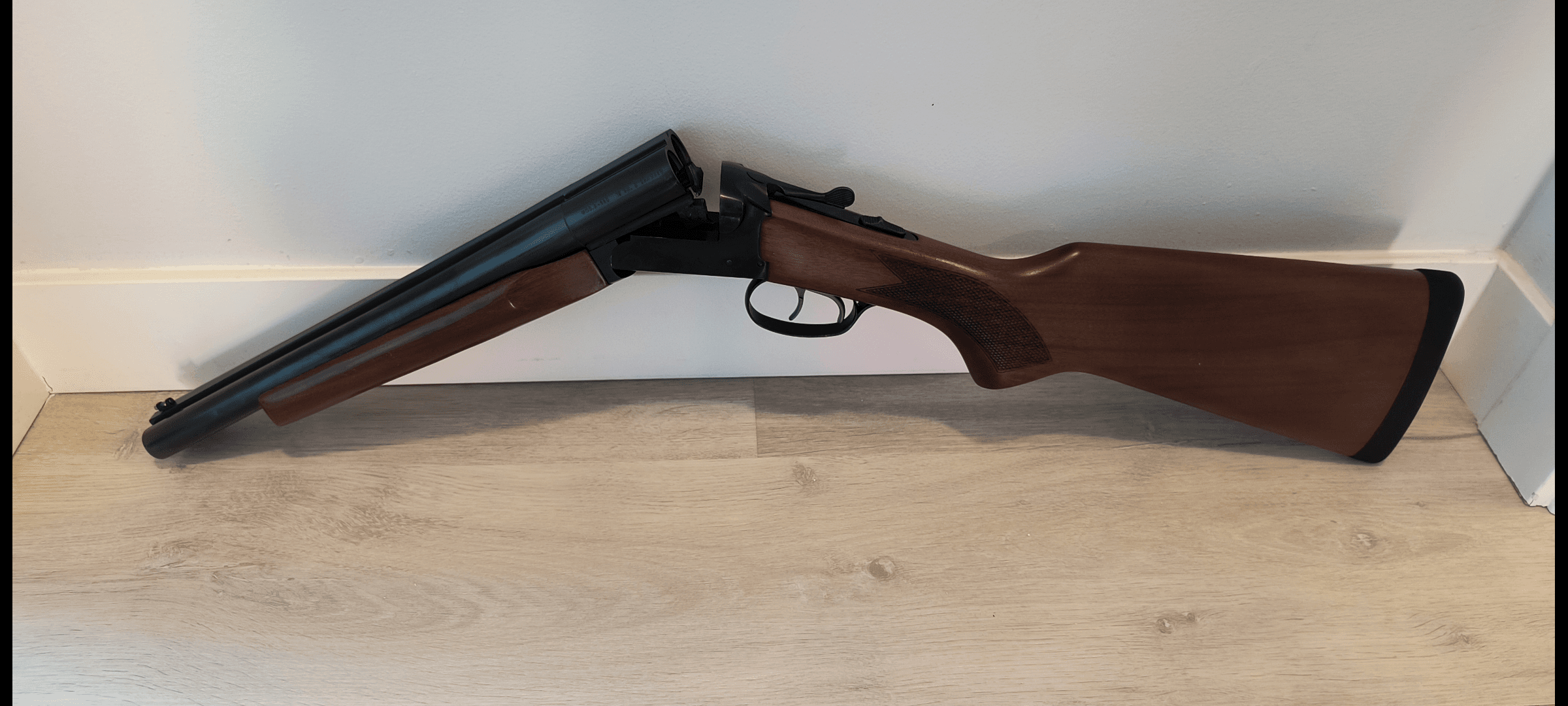 Photo of Boito sxs coach gun 14" barrels 12G 3"