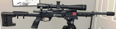 Photo of Savage® B Series 17 HMR Precision Bolt-Action Rifle with Meuller Target Scope - 2